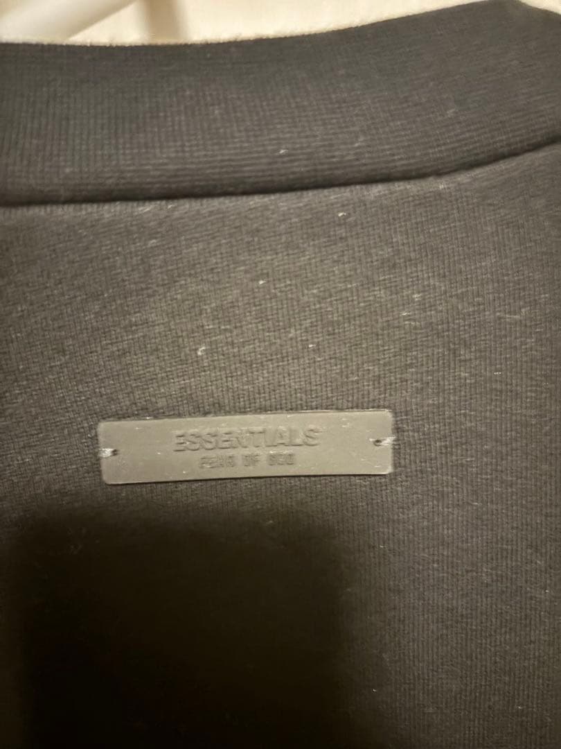 ESSENTIALS FEAR OF GOD ブラック スウェット S