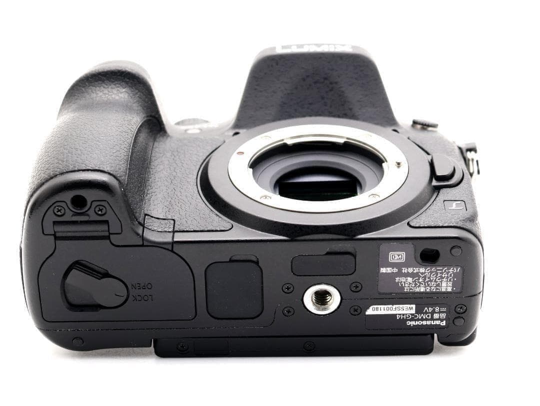 完動品 Panasonic LUMIX G DMC-GH4H ショット数1986
