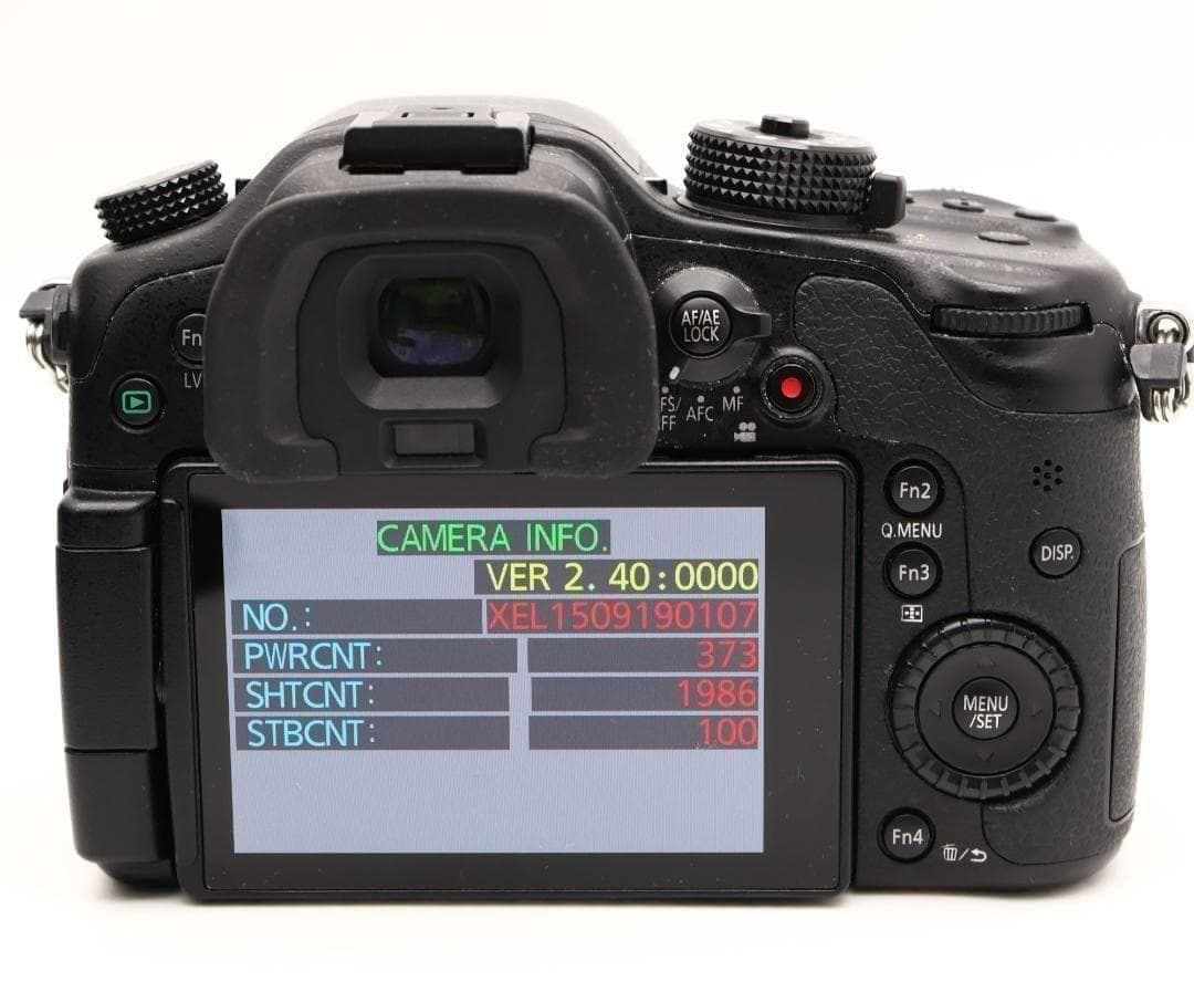 完動品 Panasonic LUMIX G DMC-GH4H ショット数1986