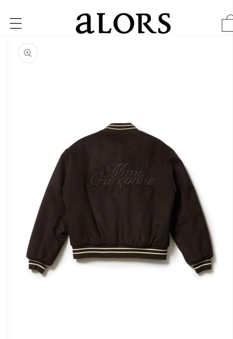 aLORS paris Blouson【Gabi-ガビ-】DarkBrown