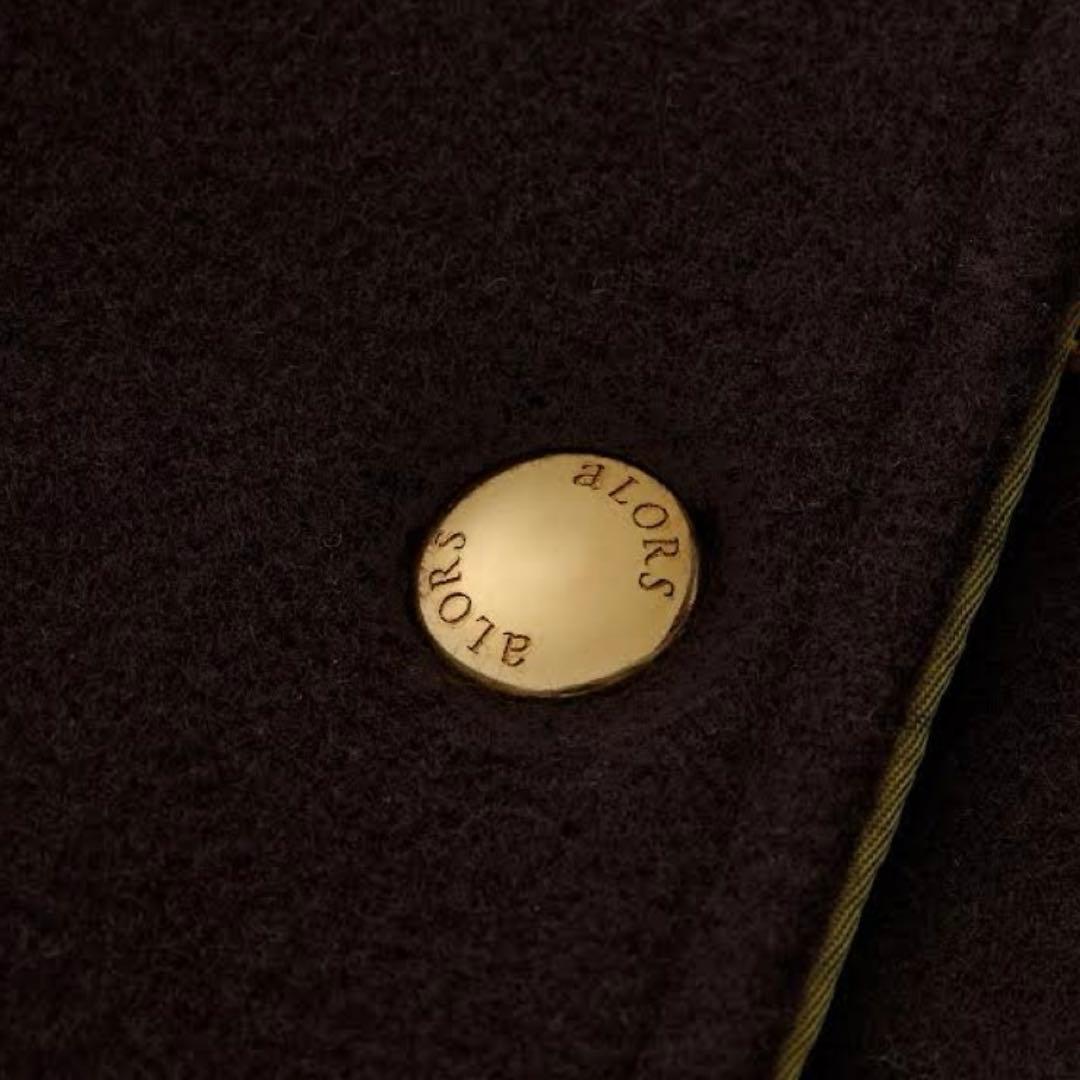 aLORS paris Blouson【Gabi-ガビ-】DarkBrown