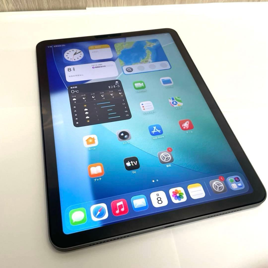 【F】iPad Air (第5世代) 10.9インチ スペースグレイ タブレット