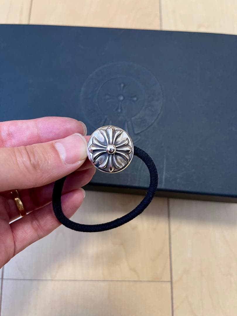 【原本購入証明書】クロムハーツCHROME HEARTS クロスボール ヘアゴム