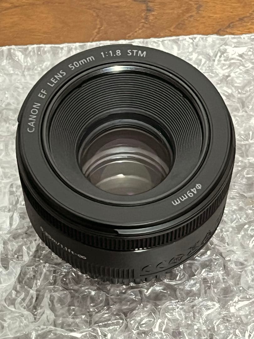 Canon レンズ EF50mm F1.8 STM 保証書あり 新品未使用