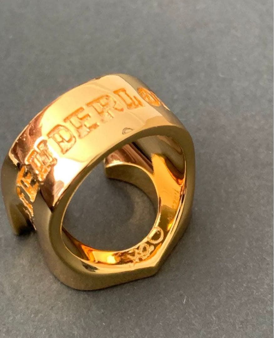 22k ダイヤ　馬蹄　ホースシューリング　16〜17号