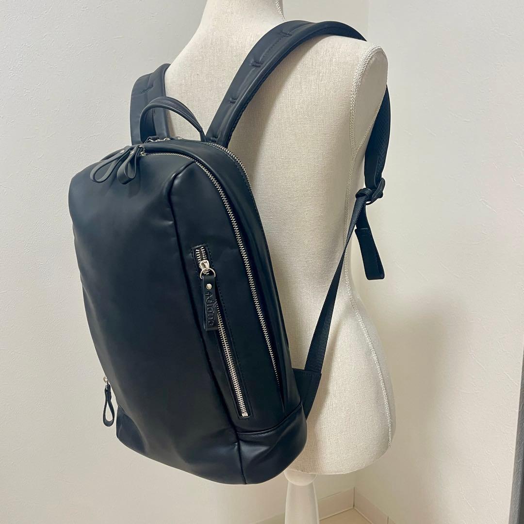 ✨️美品✨️+diana ダイアナ シリコンレザーA4リュック ブラック 保存袋付