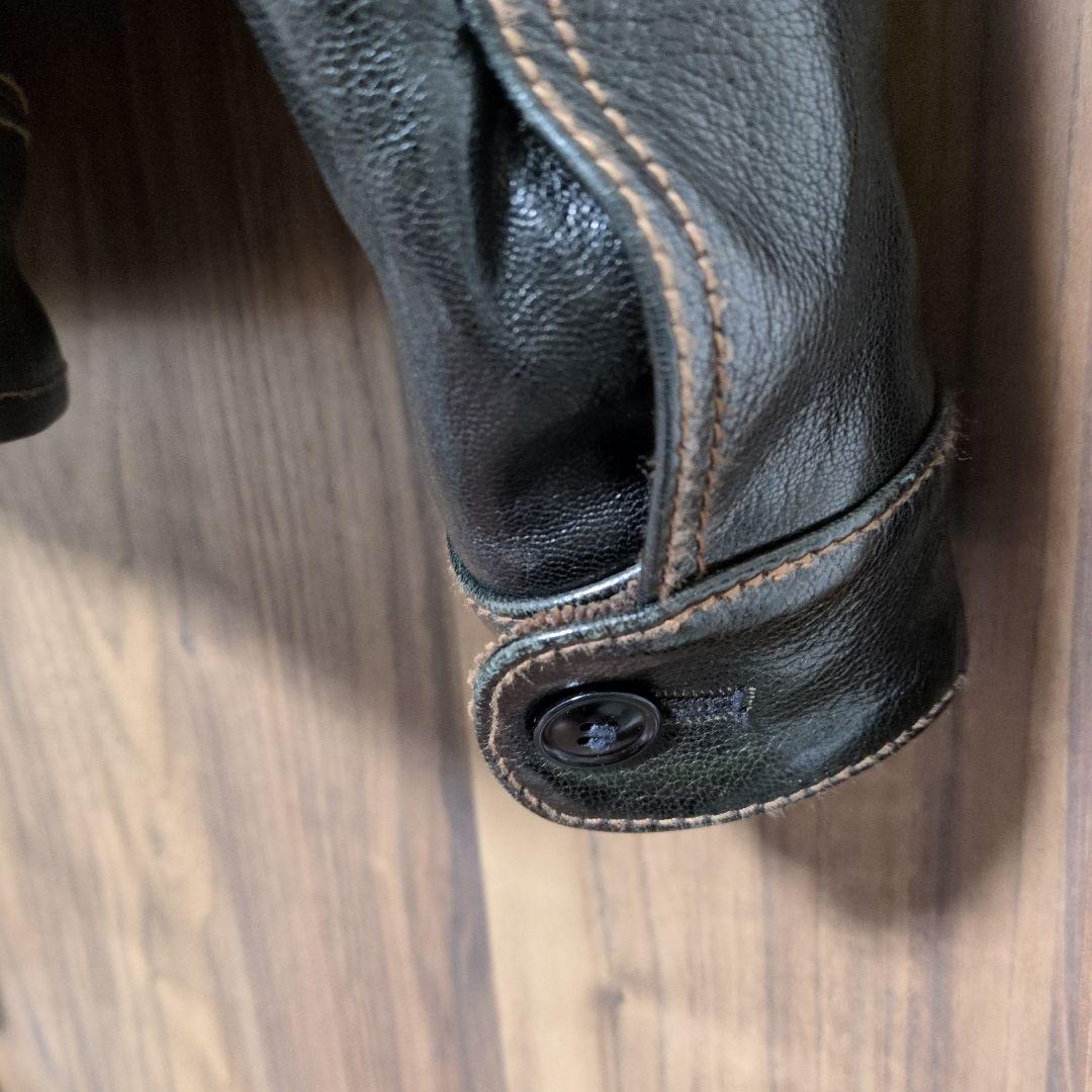 west ride シングル　レザー　スポーツジャケット