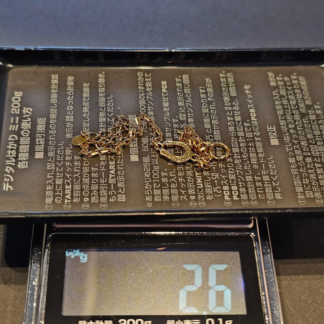 シンパシーオブソウル K18 ホースシューブレスレット