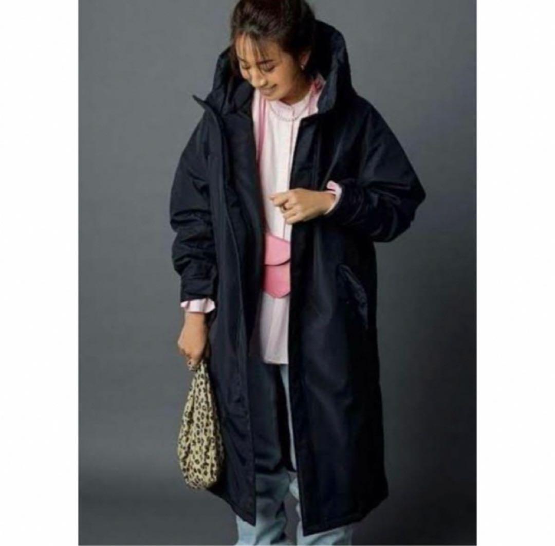 訳あり美品 FORME 東原亜希　ダウンコート　 ブラック0サイズ　2021AW