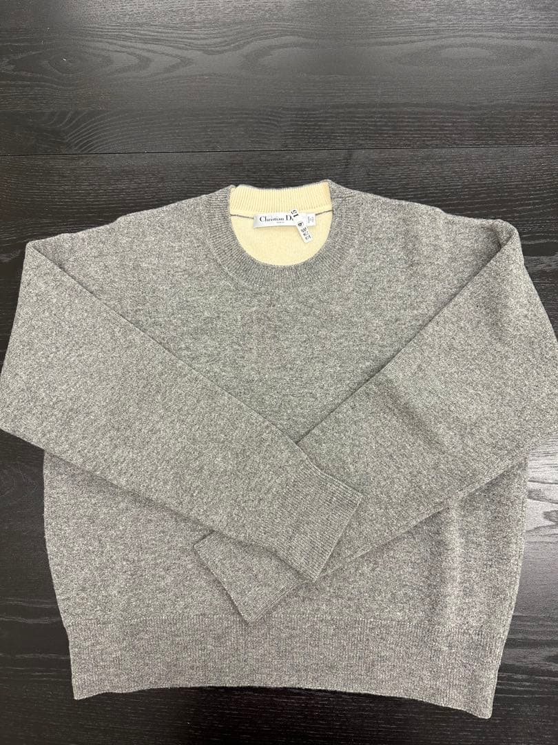 J'ADIOR 8 グレー ニットセーター