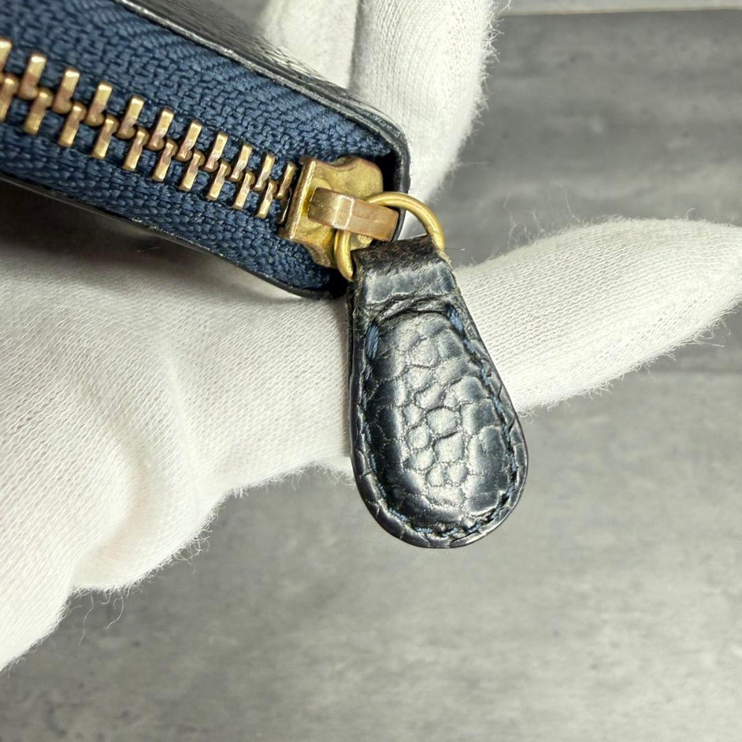 引越し整理中GANZO GDシリーズ ラウンドジップ 長財布