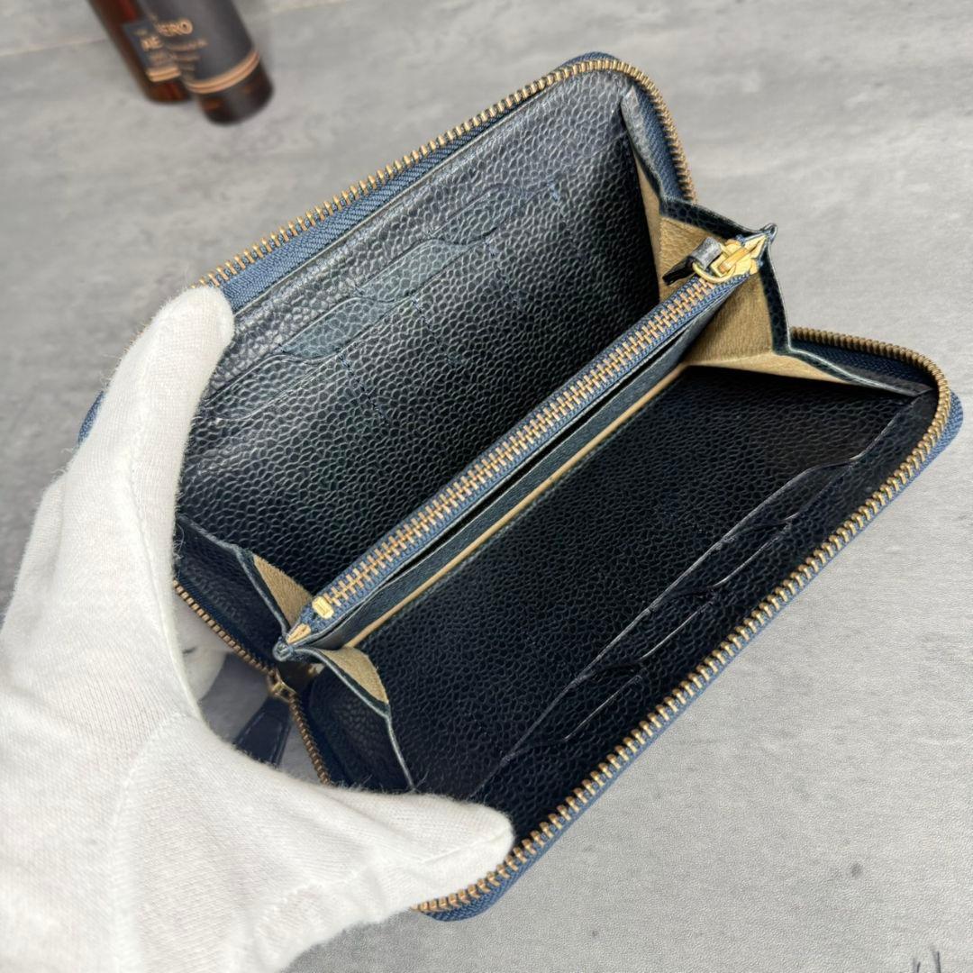 引越し整理中GANZO GDシリーズ ラウンドジップ 長財布