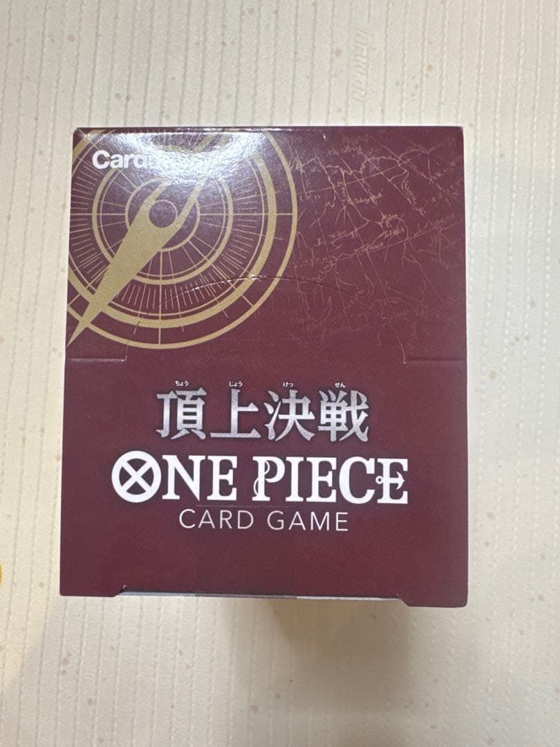 ワンピースカード OP-02 頂上決戦 BOX 未開封相当 ゲーセン景品