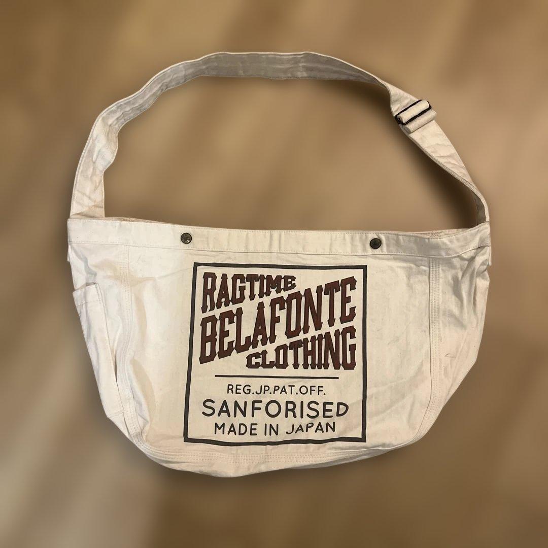 RAGTIME BELAFONTE メッセンジャーバッグ　ニュースペーパーバッグ
