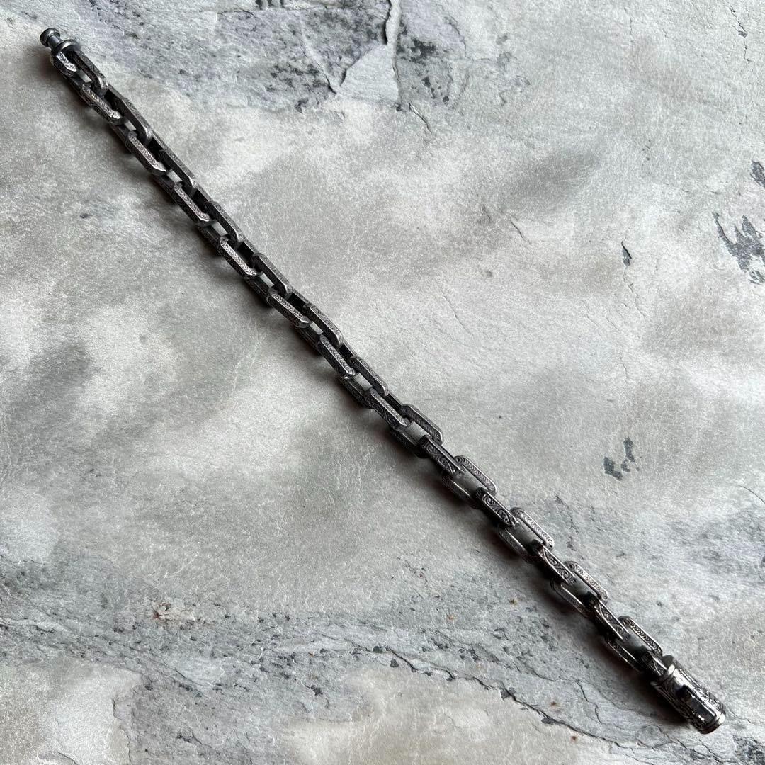 ヴィンテージ VINTAGE バイン チェーン ブレスレット バックル