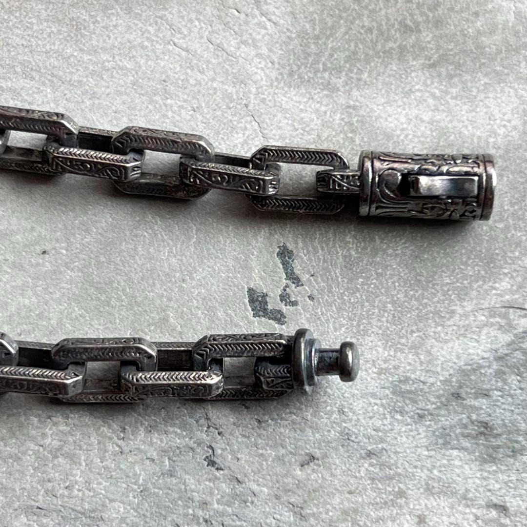 ヴィンテージ VINTAGE バイン チェーン ブレスレット バックル