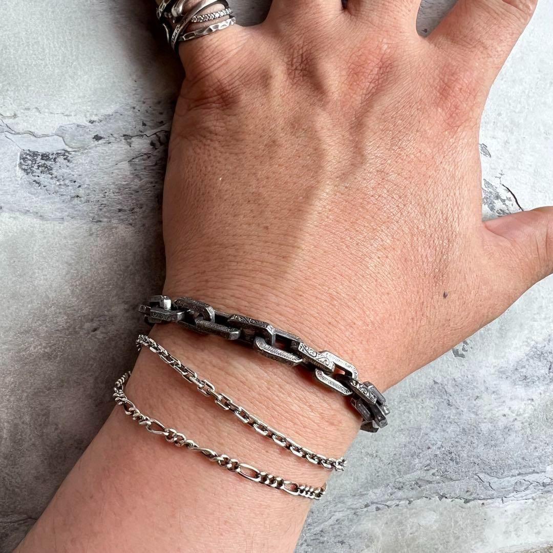 ヴィンテージ VINTAGE バイン チェーン ブレスレット バックル