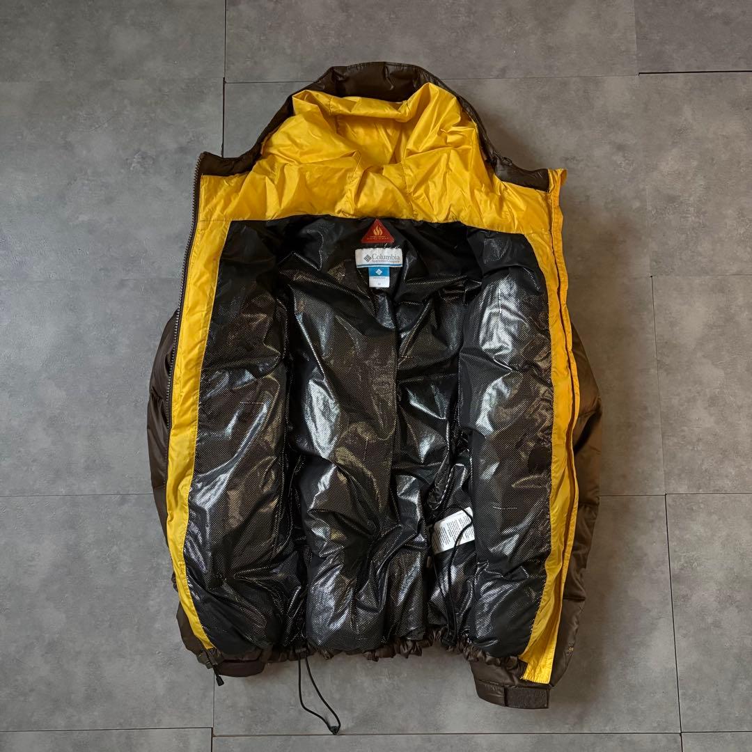 【希少カラー⭐️】columbia ダウン　ブラウン　極美品❗️ M