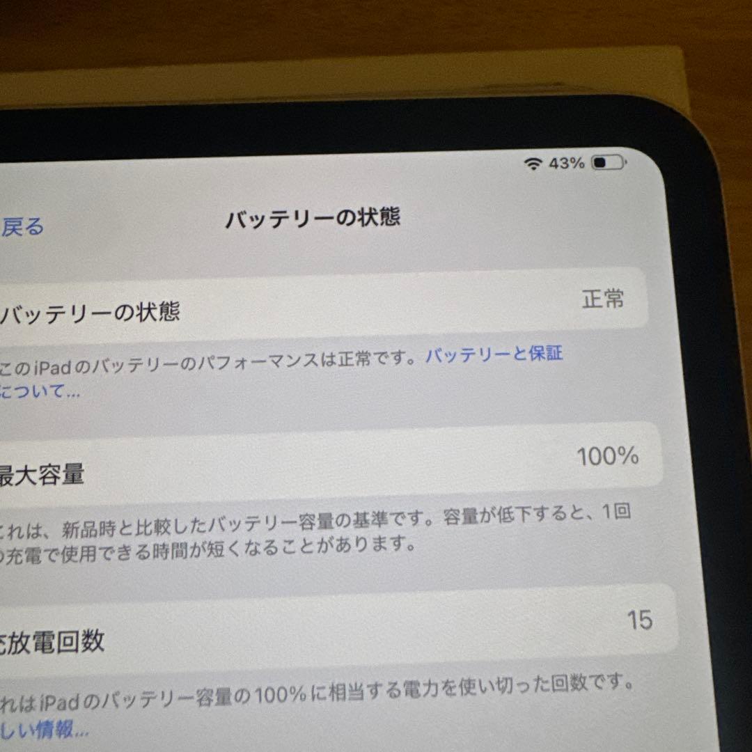 iPad Pro (M4) 11インチ 256GB Wi-Fi+Cel