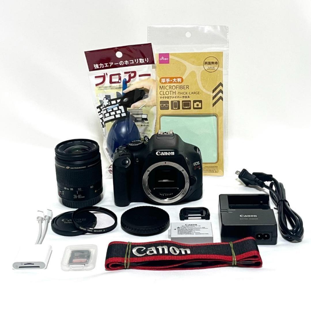 一眼デビュー❣️ Canon EOS Kiss X4 USM搭載 標準望遠レンズ