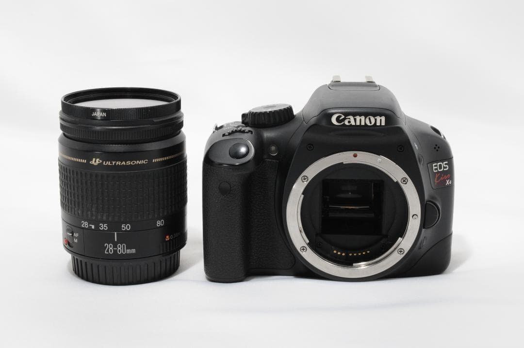 一眼デビュー❣️ Canon EOS Kiss X4 USM搭載 標準望遠レンズ