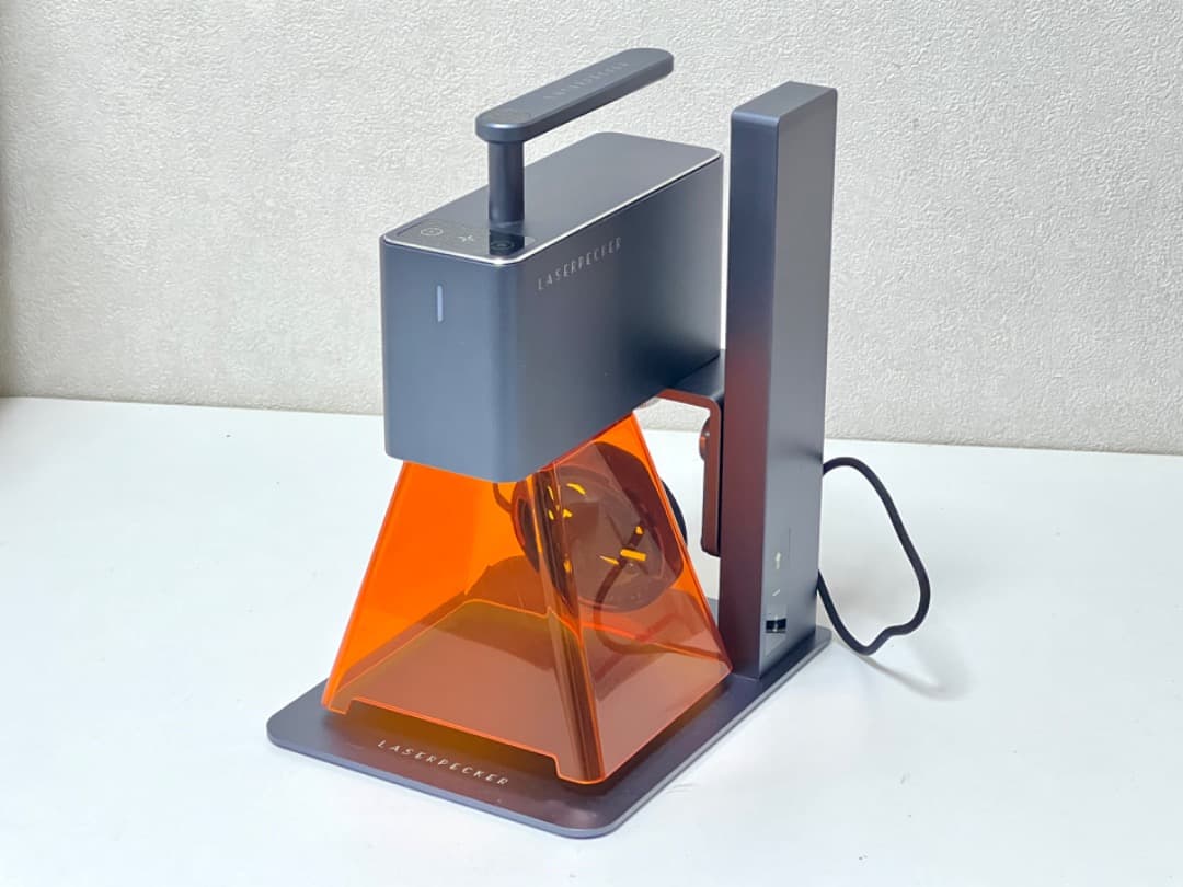 LaserPecker2 レーザーペッカー2 彫刻機、電動台座、パワーバンク付