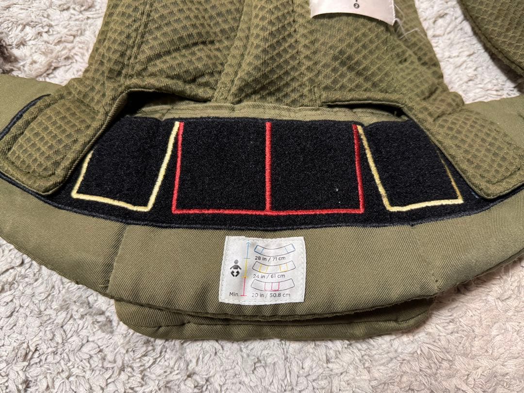 【美品】ergobaby OMNI Breeze 抱っこ紐 オリーブグリーン