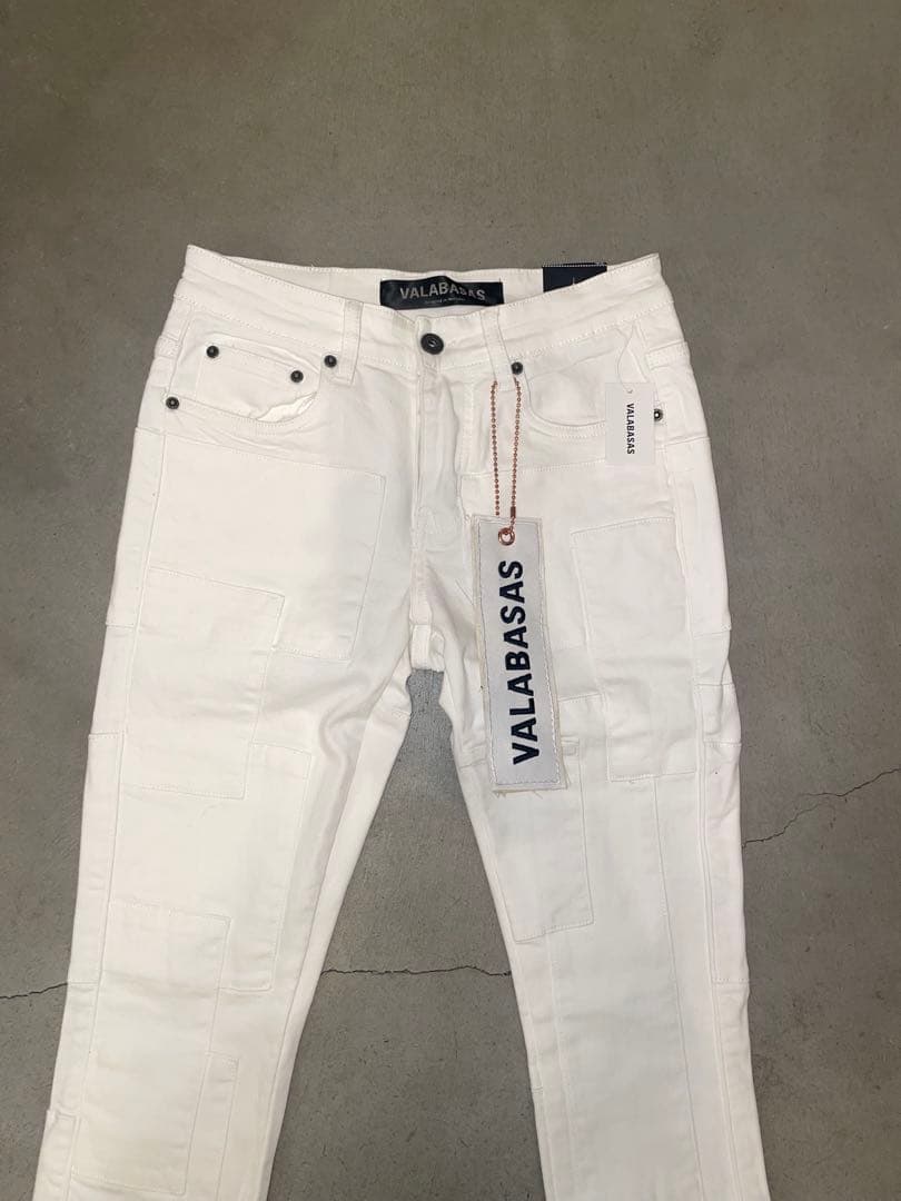 VALABASAS バラバサス ホワイト フレアデニム 29 新品未使用