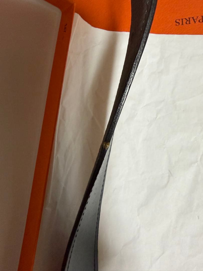 Hermèsレザーベルト90リバーシブル