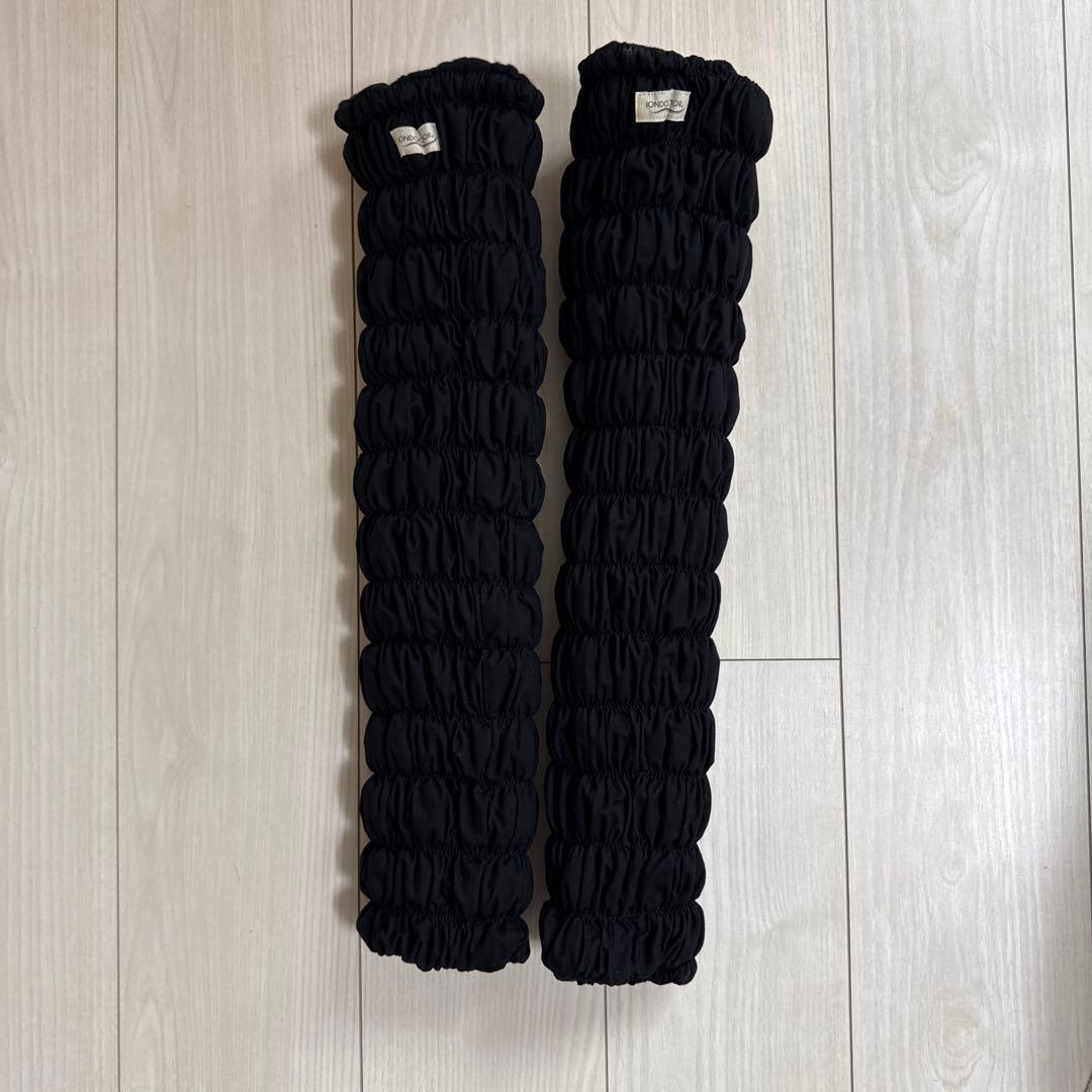 イオンドクター レッグウォーマー58黒　ロング