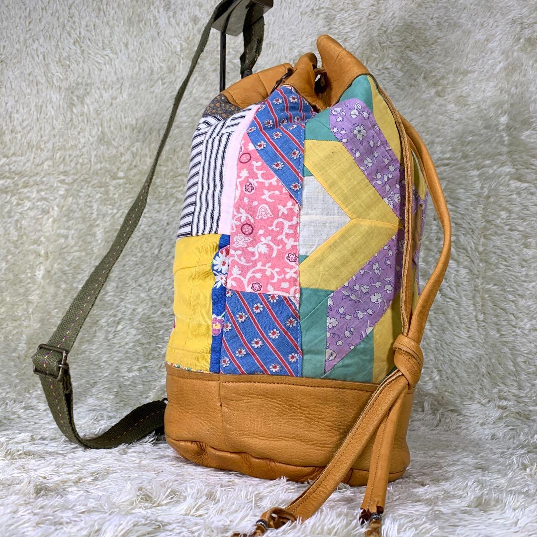 ナスングワム アーリーモーニング コラボ ワンハンド ボンサック パッチワーク