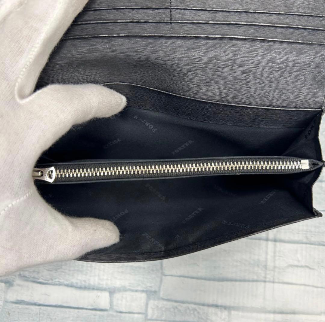 【美品】ポーター　カレント　長財布