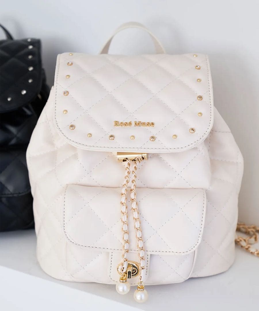 ロゼミューズ リュック Quilting bijou backpack