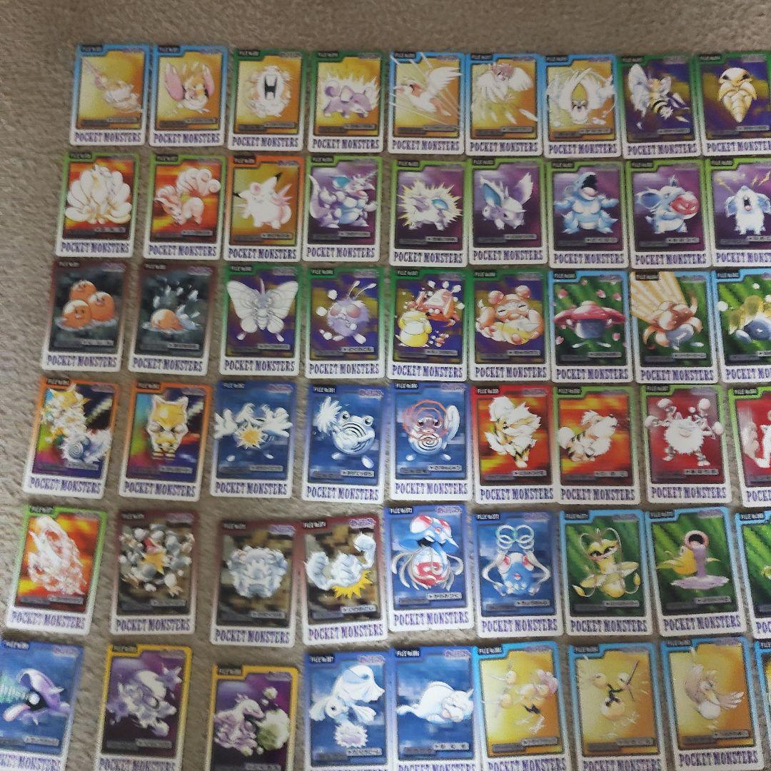 カードダス ポケモン ポケットモンスター 121枚セット