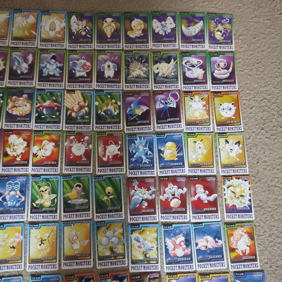 カードダス ポケモン ポケットモンスター 121枚セット