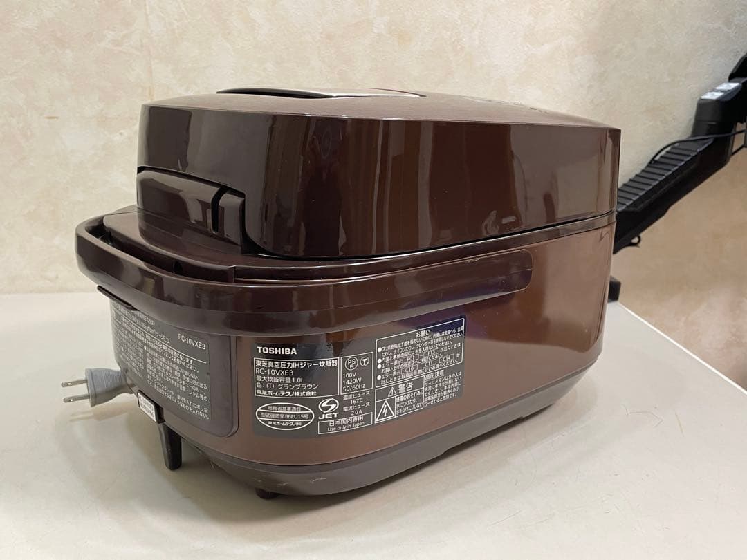 Toshiba RC-10VXE3 真空圧力IHジャー炊飯