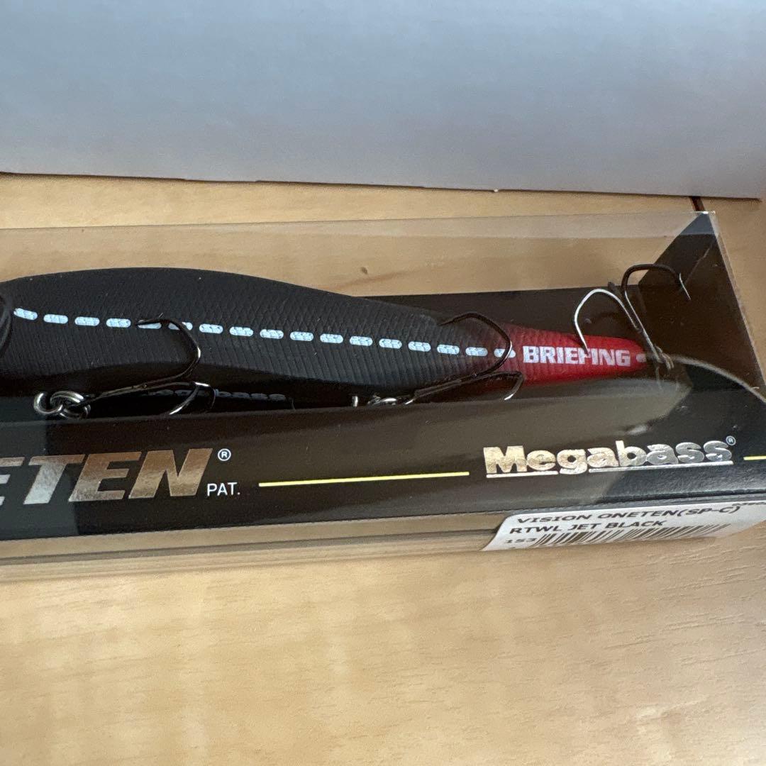 ルアー・フライ Megabass VISION ONETEN RTWL JET BLACK 1