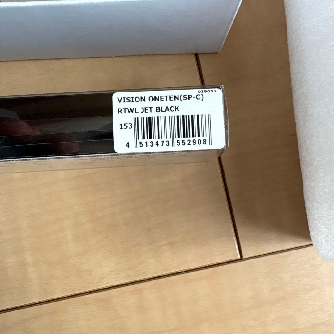 ルアー・フライ Megabass VISION ONETEN RTWL JET BLACK 1