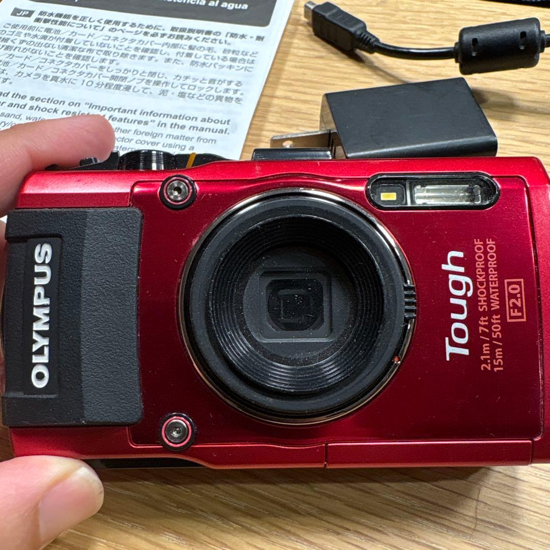 Olympus TG-4 防水カメラ PT-056ハウジング