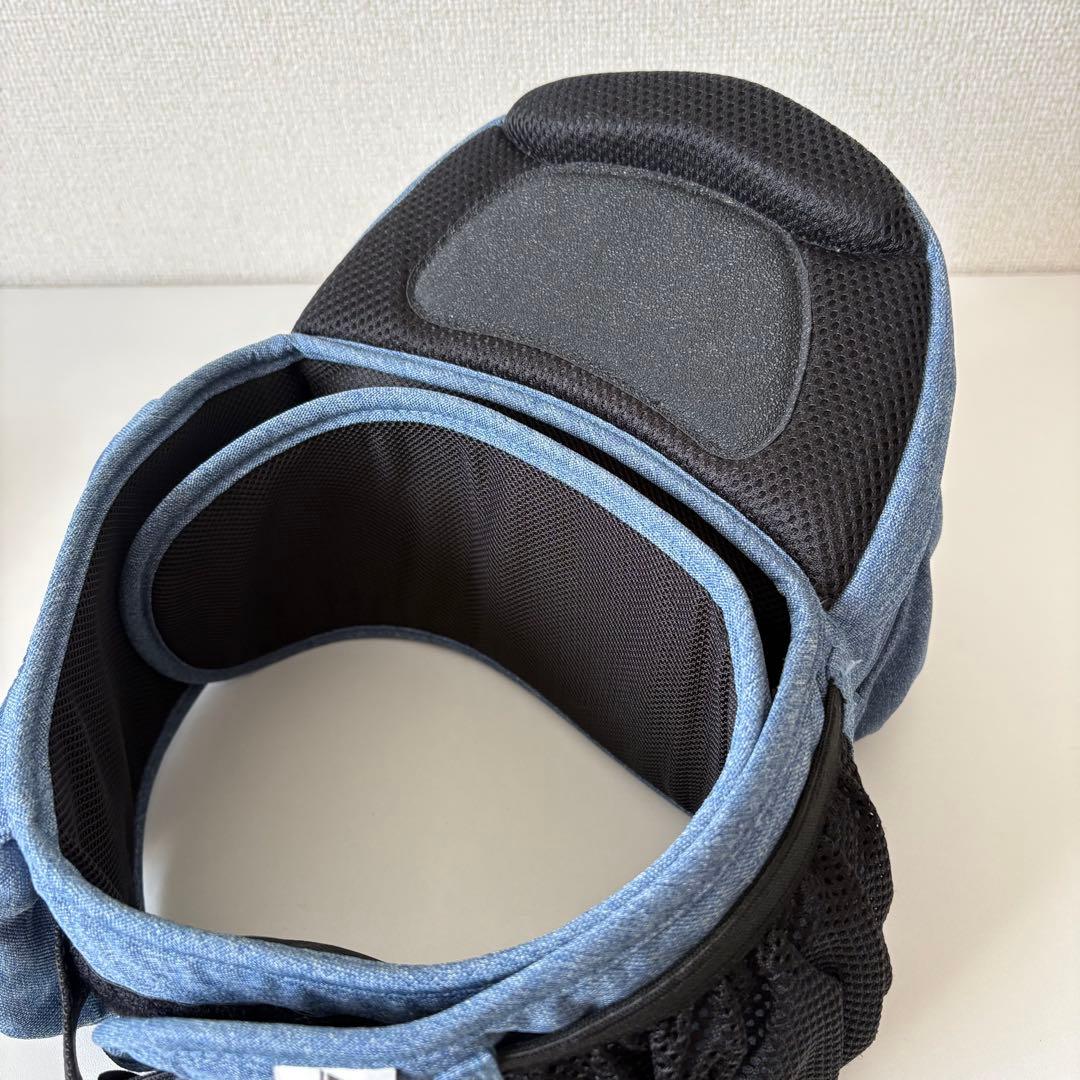 ラッキー工業　ポルバンアドバンス　ヒップシート　ダブルショルダーストラップ　水色