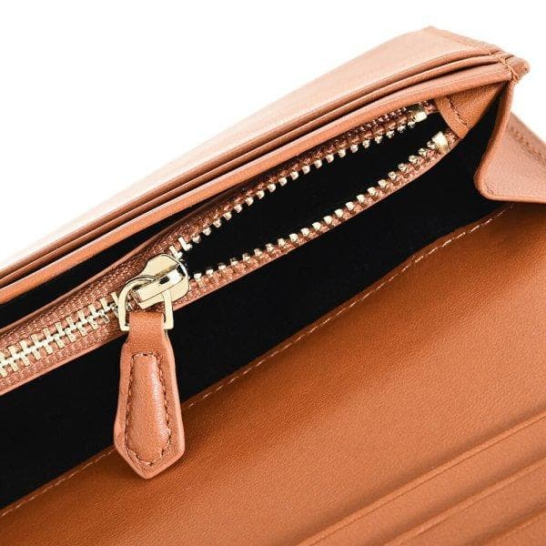 ポールスミス 羊革 長財布 小銭入れ　カードケース 多収納デザイン ブラウン