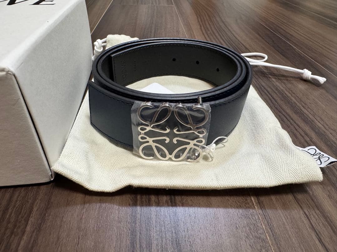 LOEWE リバーシブル ベルト ブラック