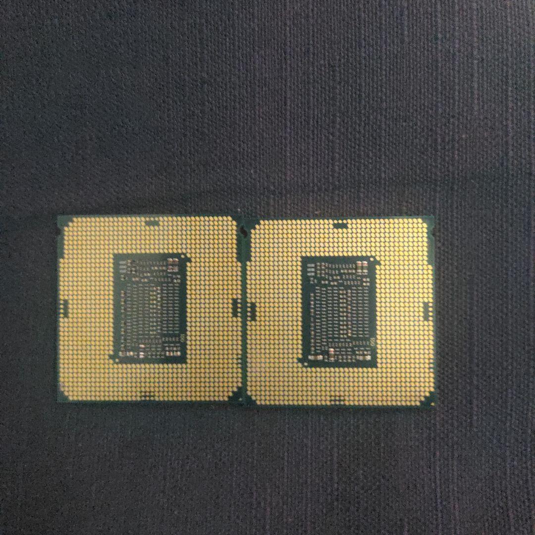 CPU Intel Core i7 8700 中古品×２個