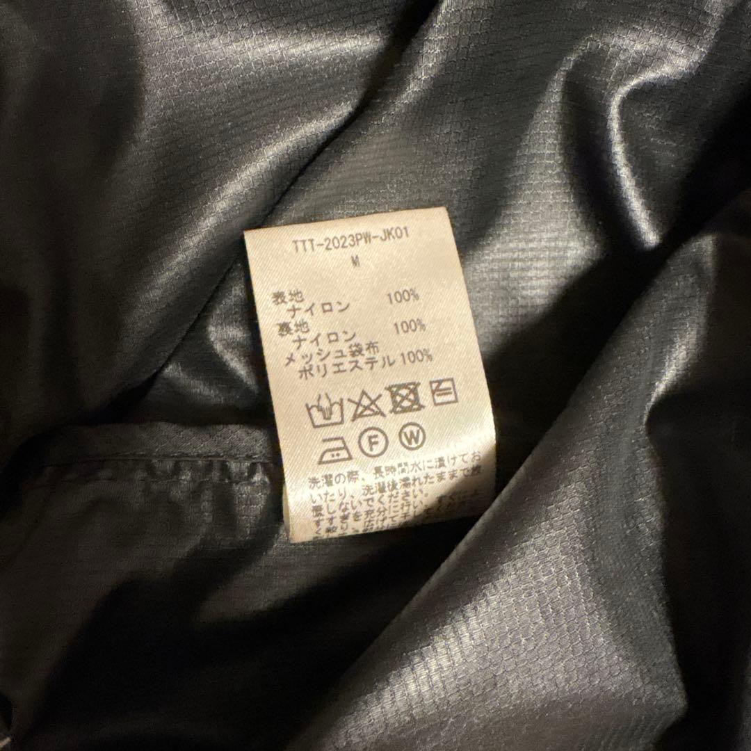 TTTMSW Waterproof jacket ブラック　Mサイズ