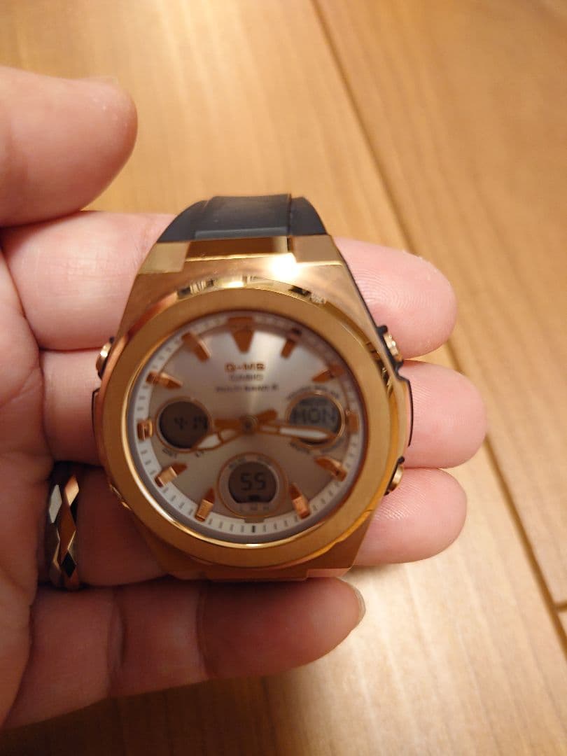 BABY-G デジタル腕時計 ゴールド/ブラック