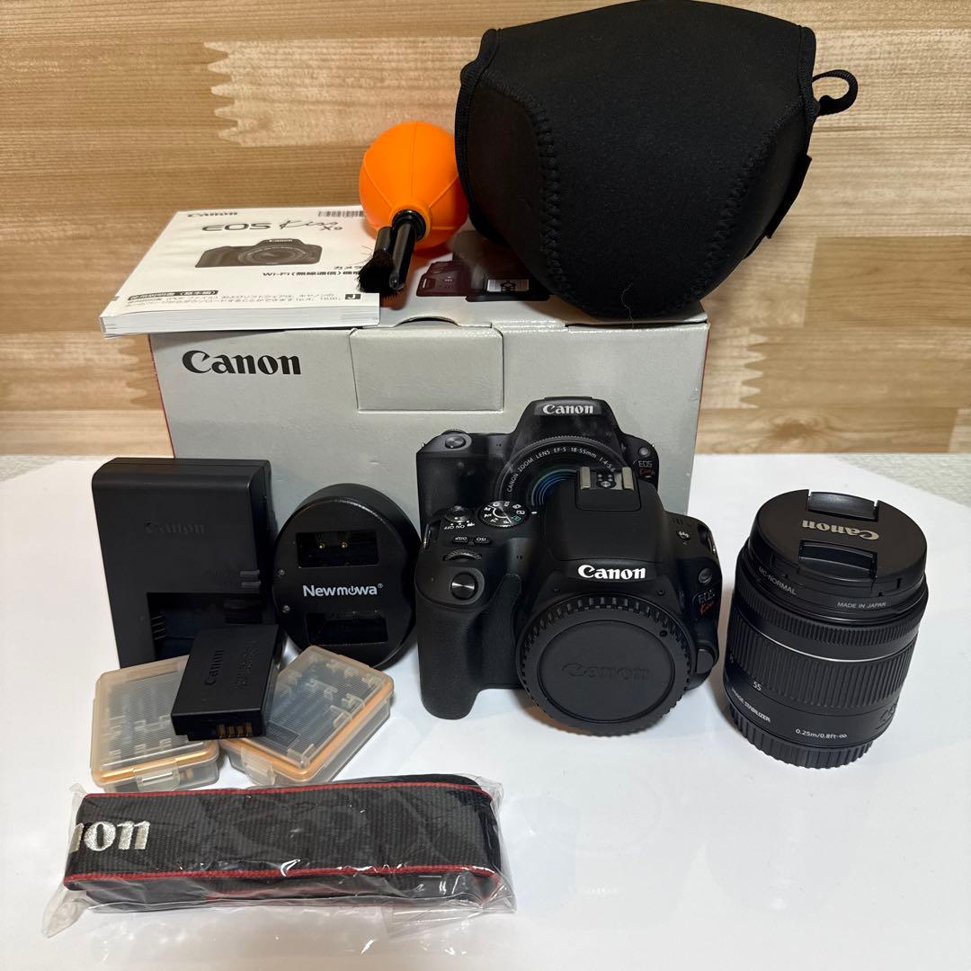 【美品】CANON EOS Kiss X9標準レンズセットデジタル一眼レフカメラ