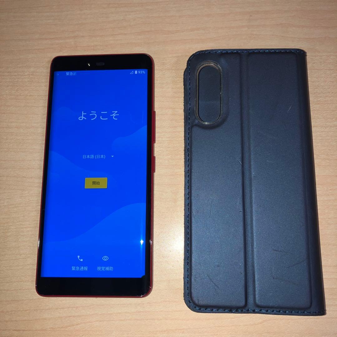 Rakuten Hand 5G レッド ケース付き