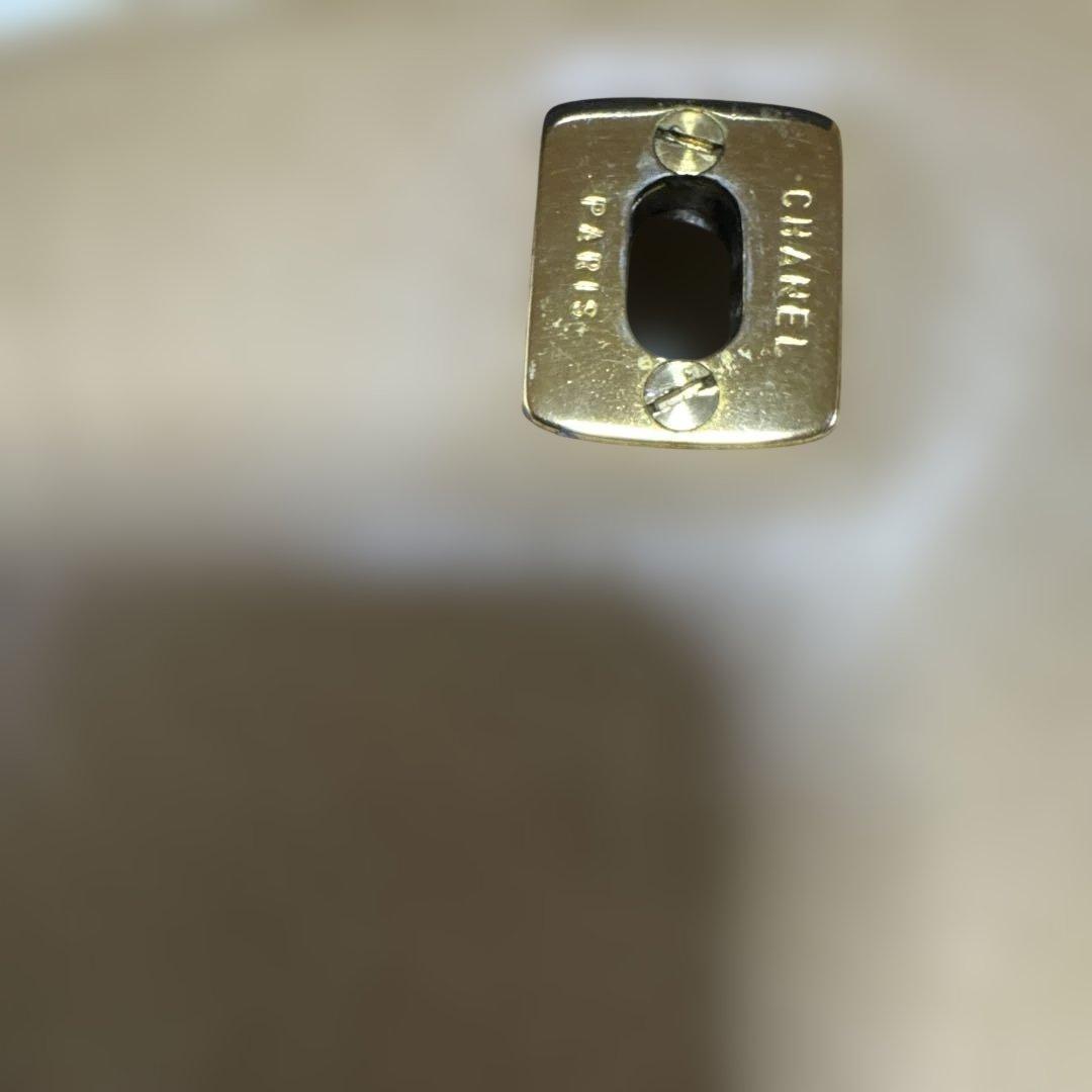 シャネル　ヴィンテージ　ウェストポーチ　ベージュ