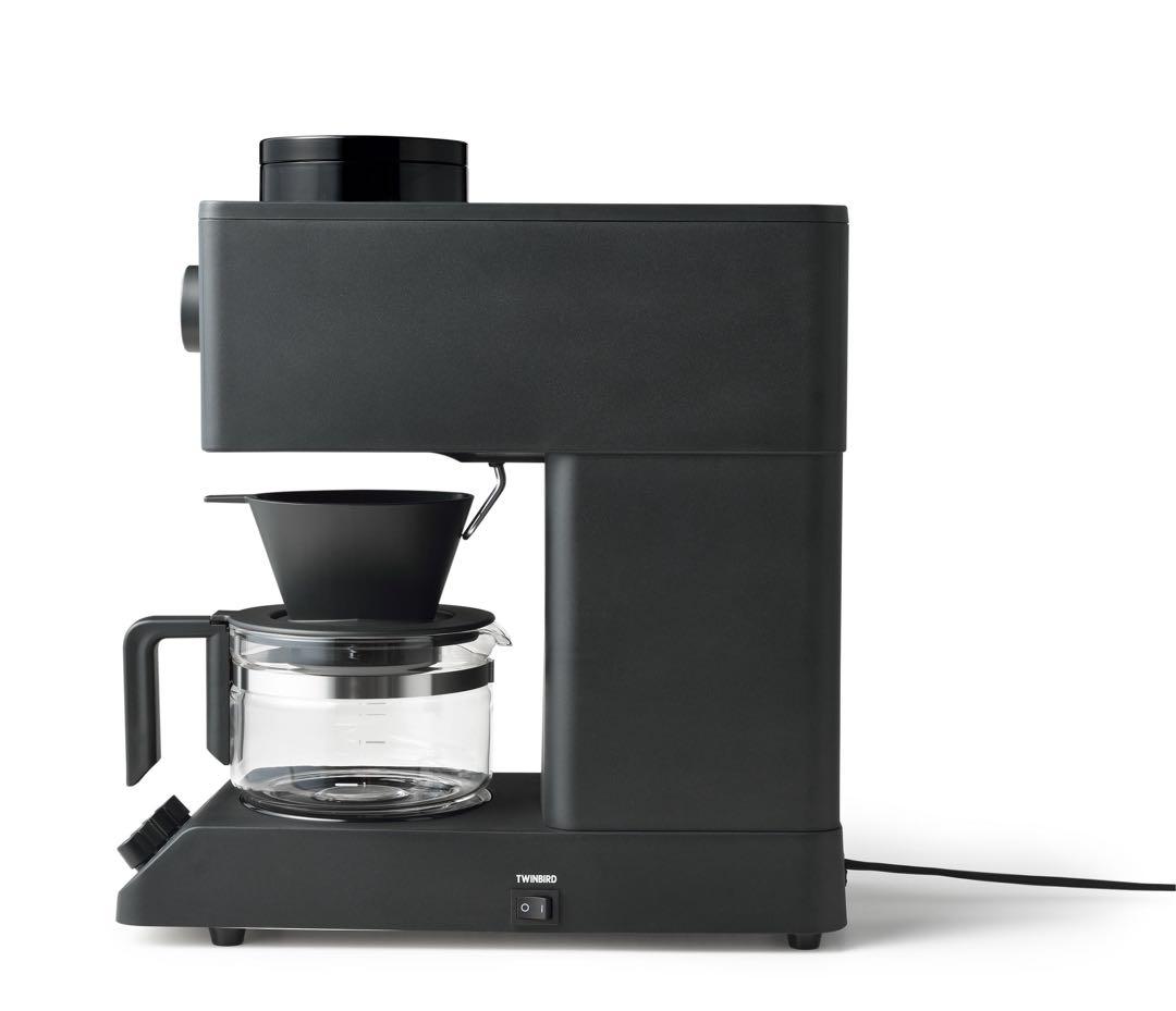 【新品未開封】TWINBIRD 全自動コーヒーメーカー CM-D457 ブラック