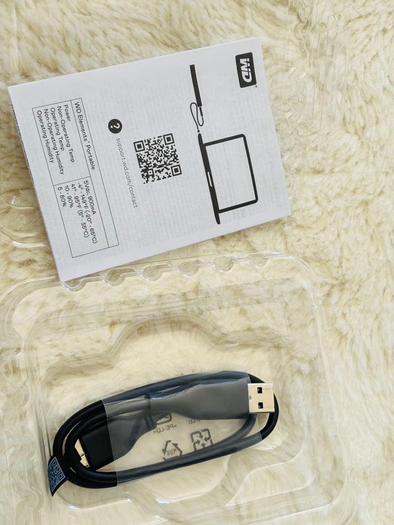 外付けハードディスク・ドライブ WD Elements Portable HDD 6TB